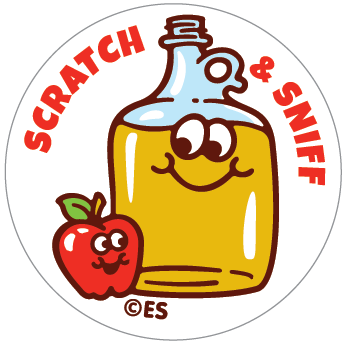 Apple Cider & Donut - Scratch & Sniff Stickers