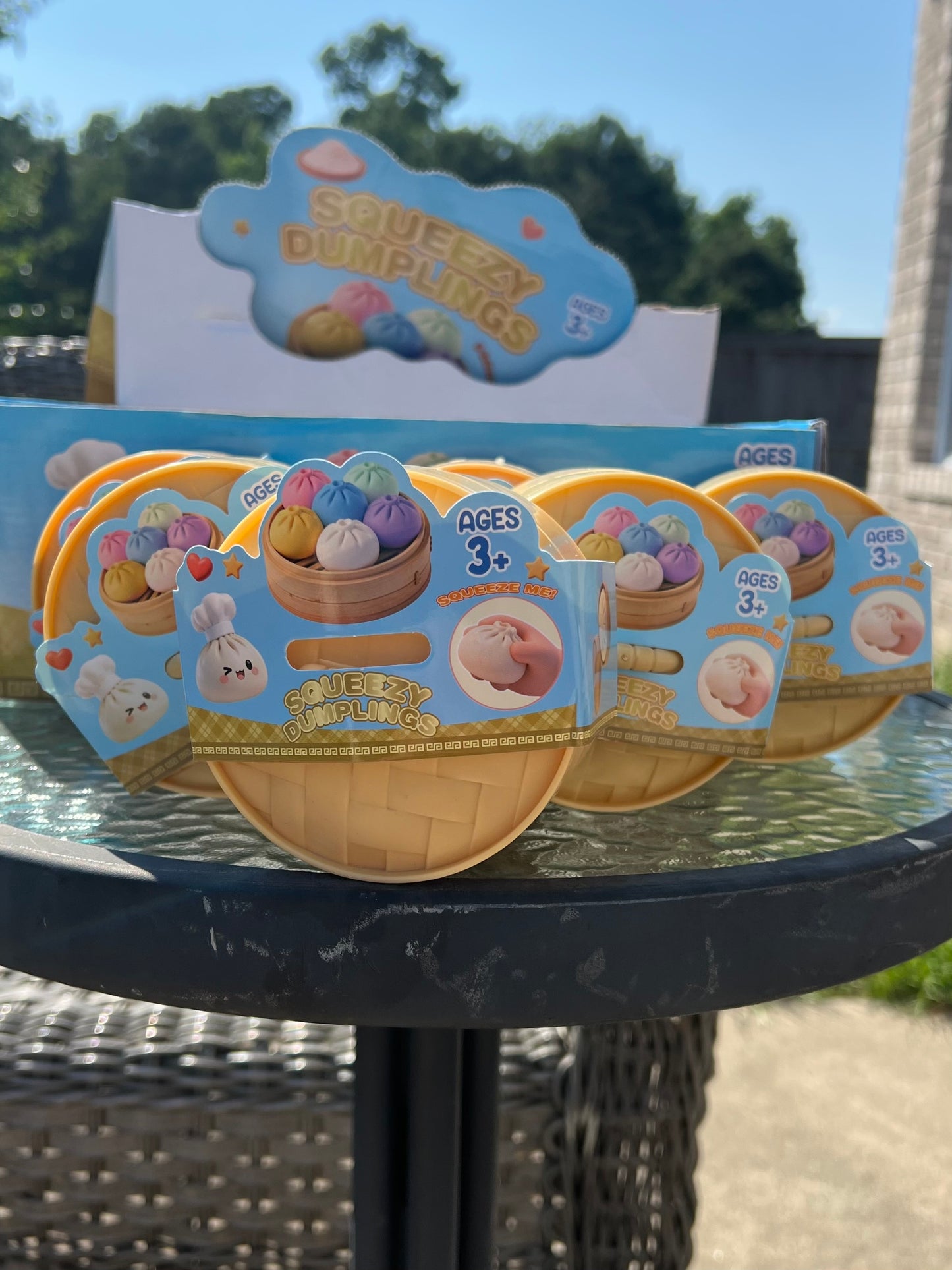 Glitter Dumpling Mystery Squishy