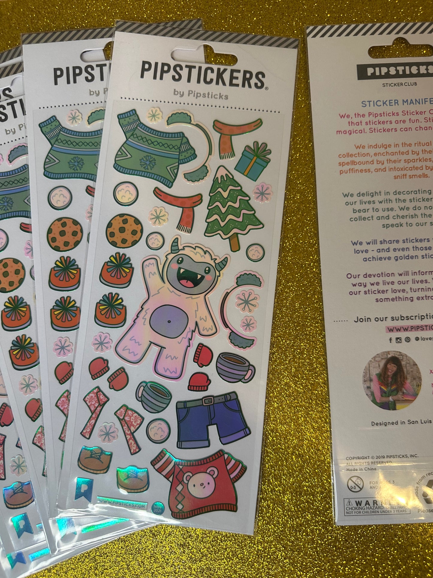 Yeti Get Ready- Dress Your Own Yeti Sticker Set!