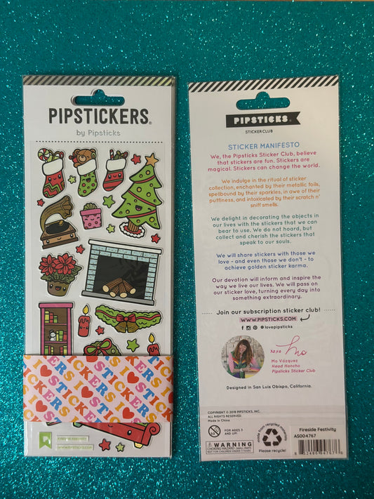Fireside Festivity- Create your own Cozy Space Sticker Set