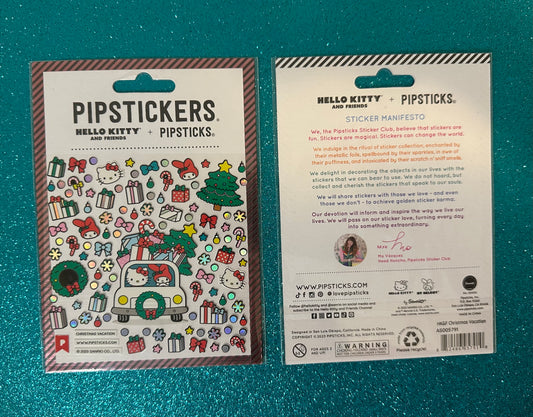 Hello Kitty And Friends Christmas Vacation- Mini Sticker Set
