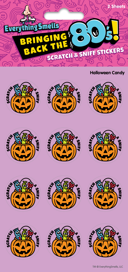 Halloween Candy - Scratch & Sniff Stickers