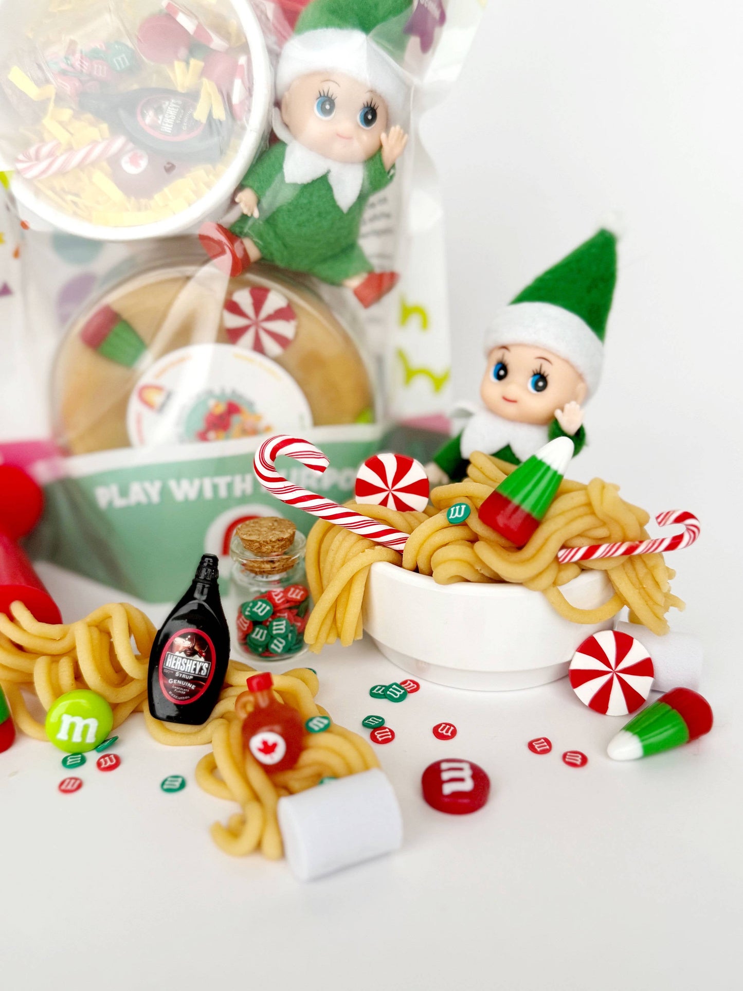 Elf Breakfast KidDough Play Kit- Sensory Fun Play for Ages 3 and up