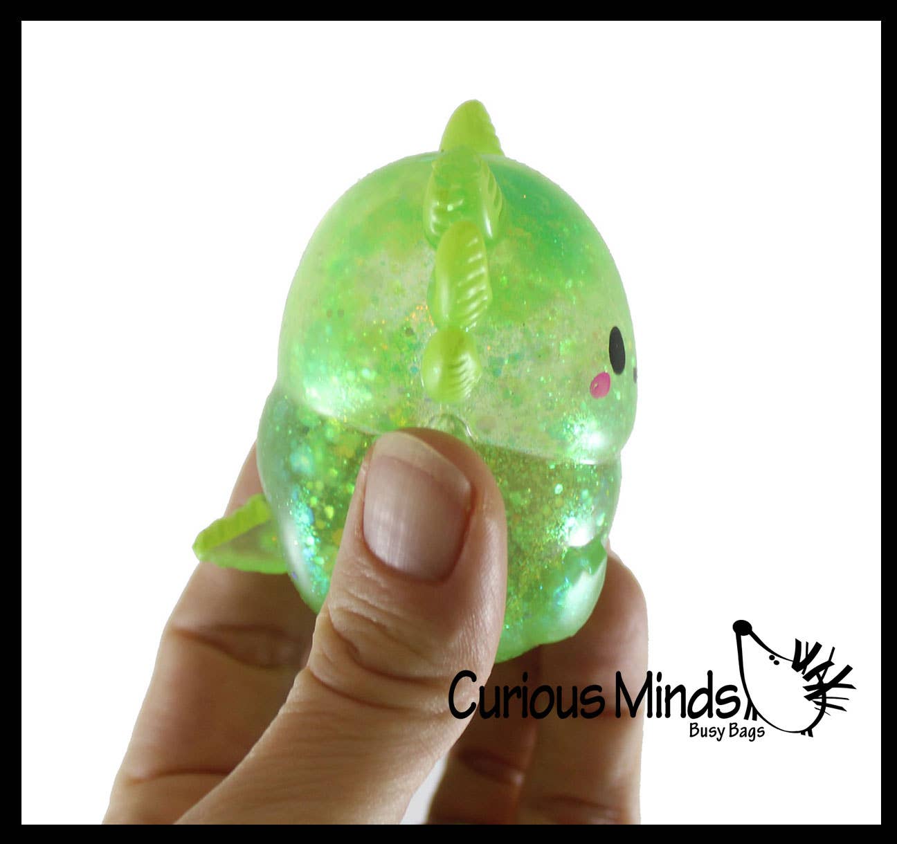 Axolotl Sugar Ball - Syrup Molasses Thick Glue/Gel Stress/Sensory Squeeze Fidget Toy