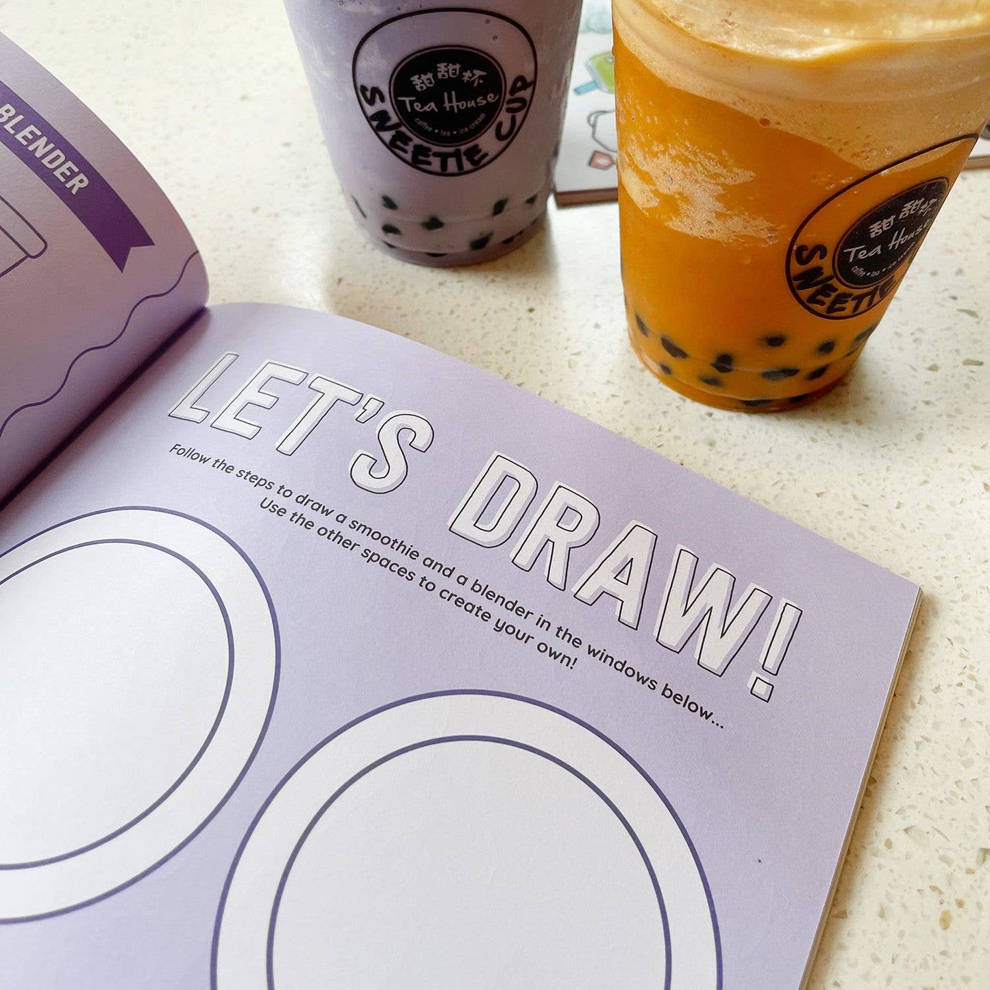 PipSticks Draw-Along Kawaii Style Food Sticker Book