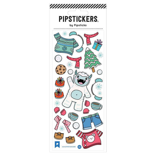 Yeti Get Ready- Dress Your Own Yeti Sticker Set!