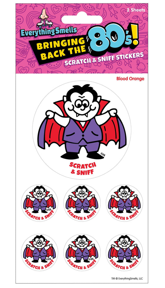 Blood Orange Vampire- Scratch & Sniff Stickers
