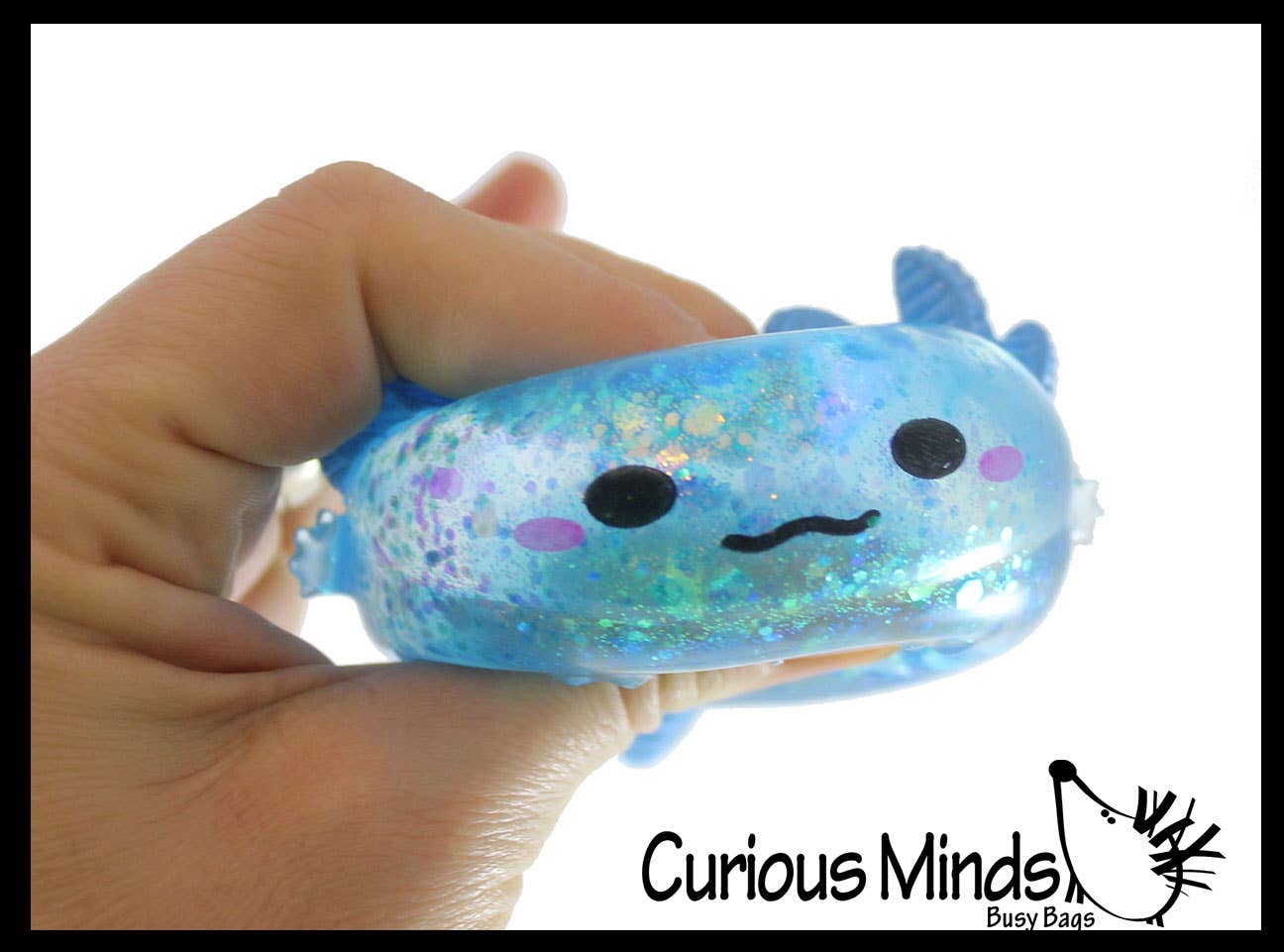 Axolotl Sugar Ball - Syrup Molasses Thick Glue/Gel Stress/Sensory Squeeze Fidget Toy