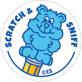 80's Pencil Topper EverythingSmells Scratch & Sniff Stickers