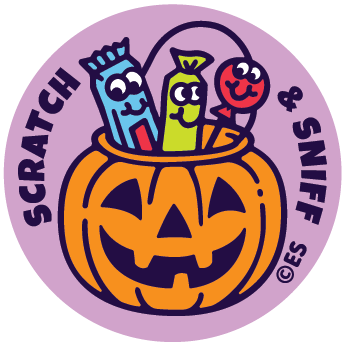 Halloween Candy - Scratch & Sniff Stickers