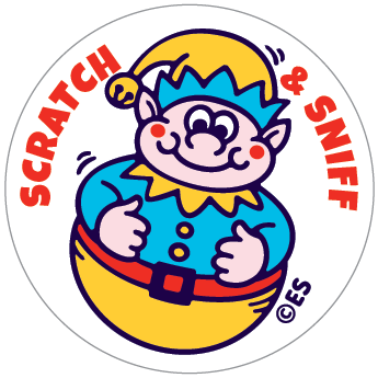 Sugarplum Elves EverythingSmells Scratch & Sniff Stickers