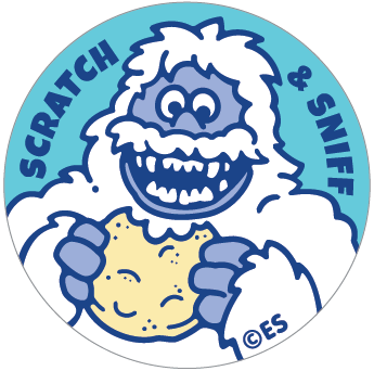 Abominable Butter Cookie EverythingSmells Scratch & Sniff Stickers