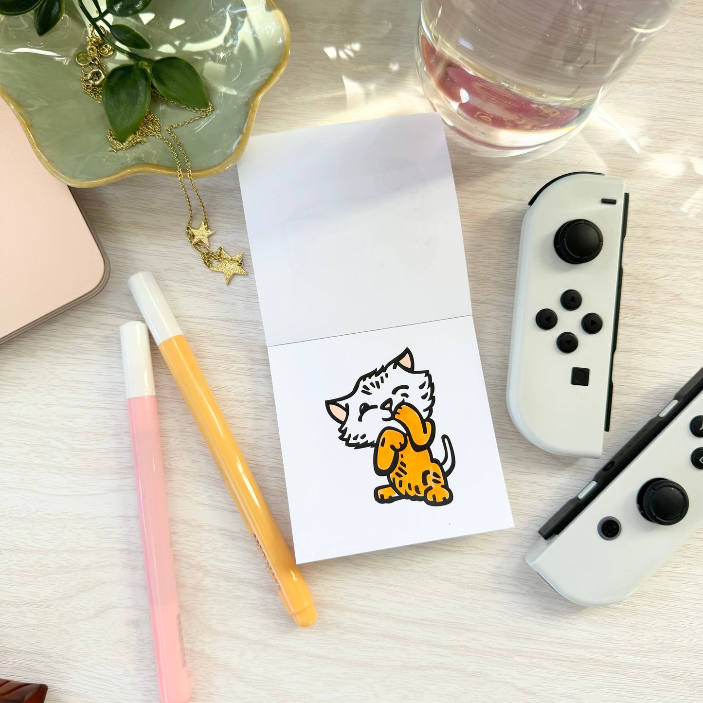 Pocket Pets Animal Designs 3x3 Mini Coloring Book for Adult