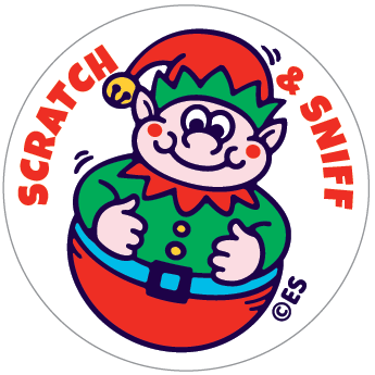 Sugarplum Elves EverythingSmells Scratch & Sniff Stickers
