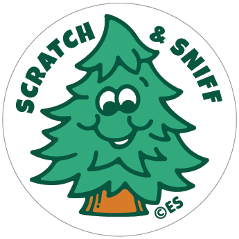 Pine Tree EverythingSmells Scratch & Sniff Stickers