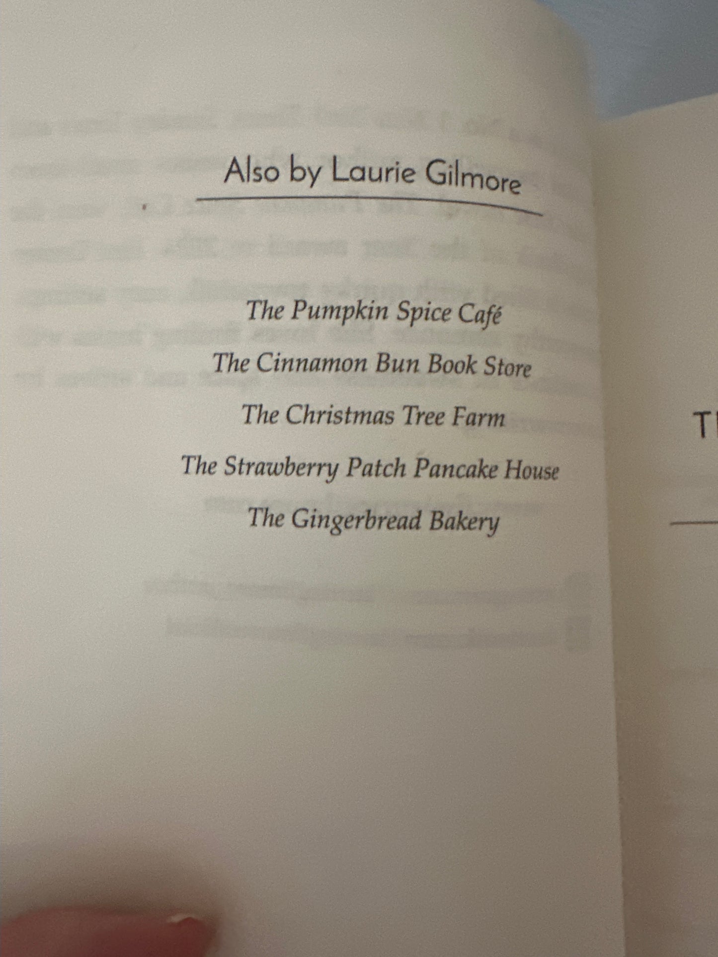 The Christmas Tree Farm : Laurie Gilmore