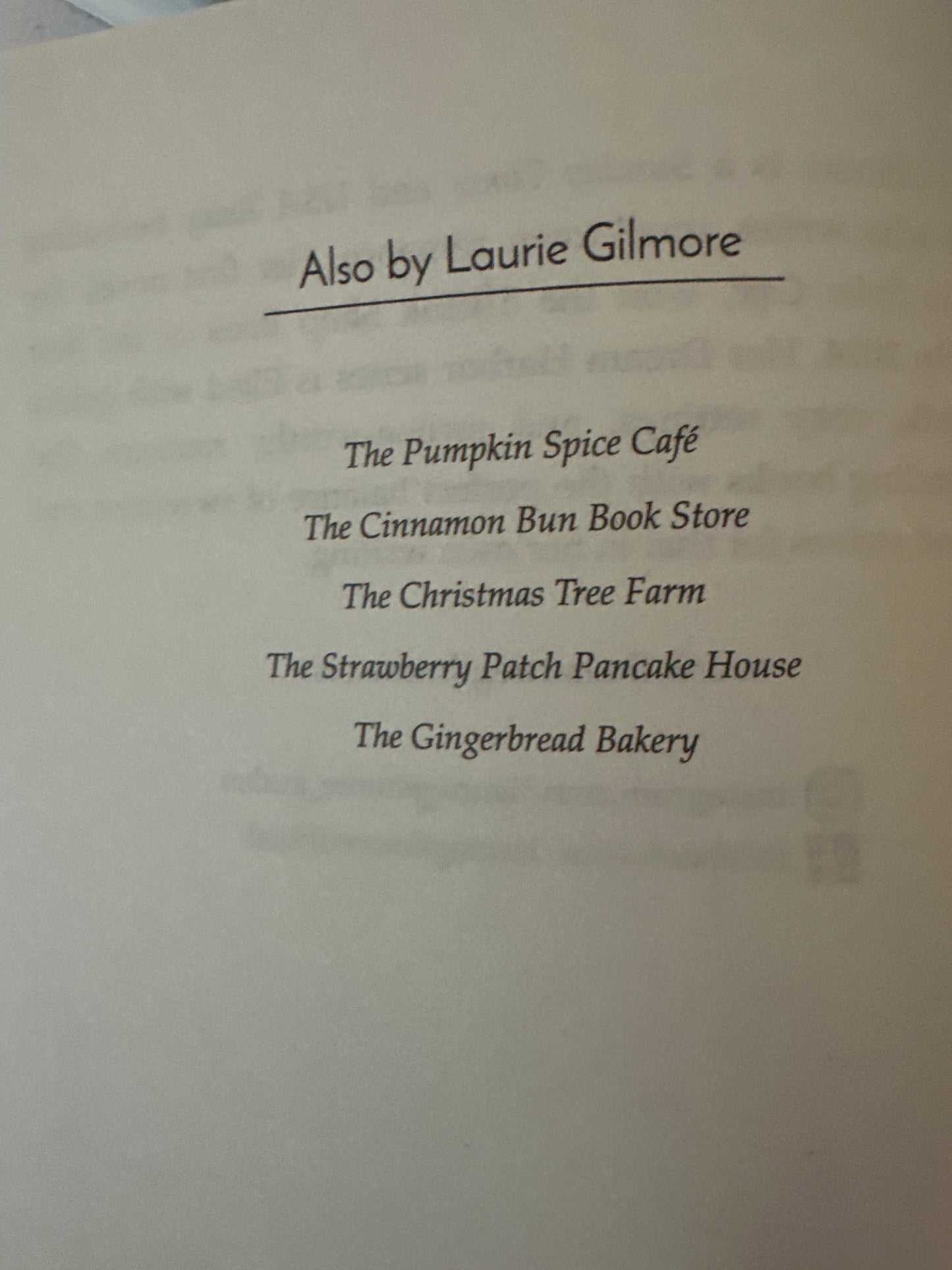 The Strawberry Patch Pancake House : Laurie Gilmore