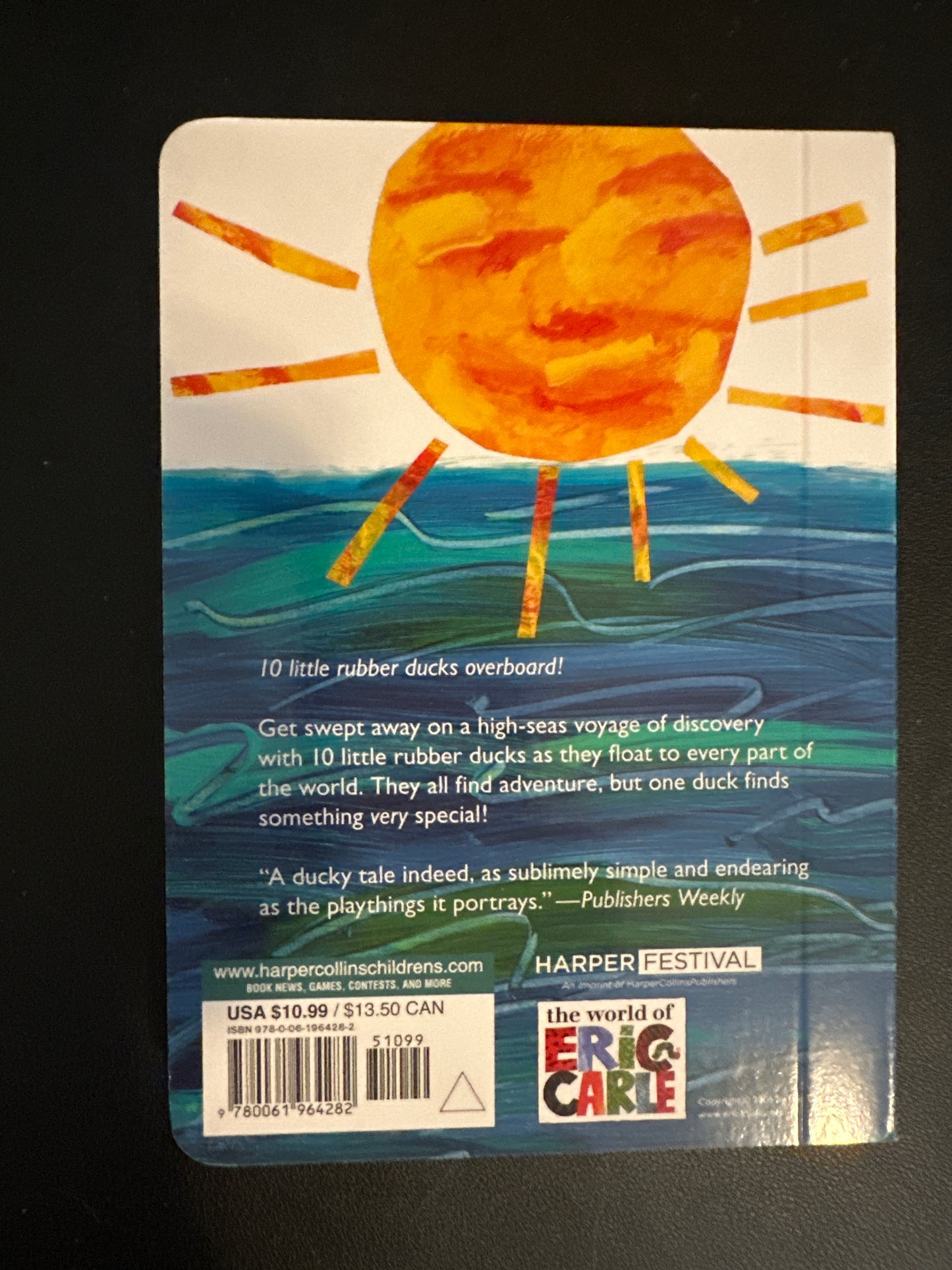 10 Little Rubber Ducks Board Book : Eric Carle