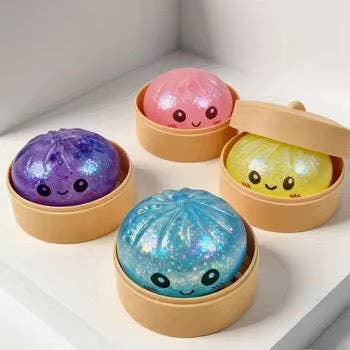 Glitter Dumpling Mystery Squishy