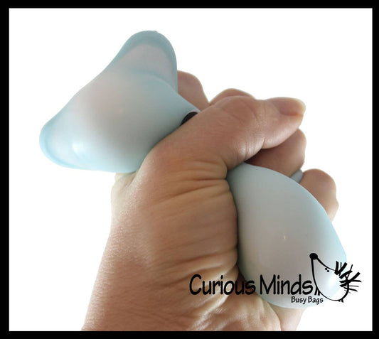 Easter Themed Creamy Doh Filled Squeeze Sensory Stress Balls- Perfect for Easter Baskets!