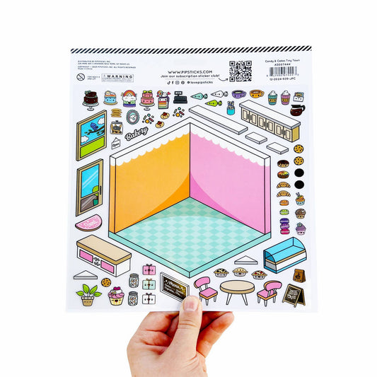 TinyTown by Pipstickers- Candy & Cakes Themed Cozy Corners!