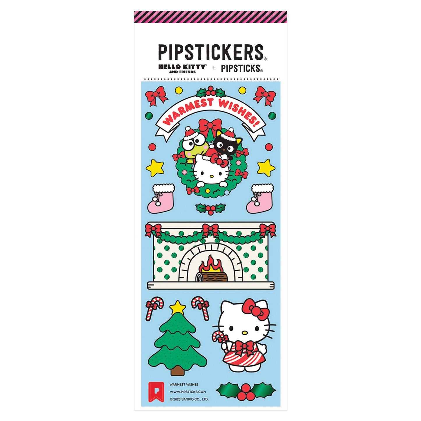 Hello Kitty And Friends Warmest Wishes- Cozy Sticker Set for Hello Kitty Fans!