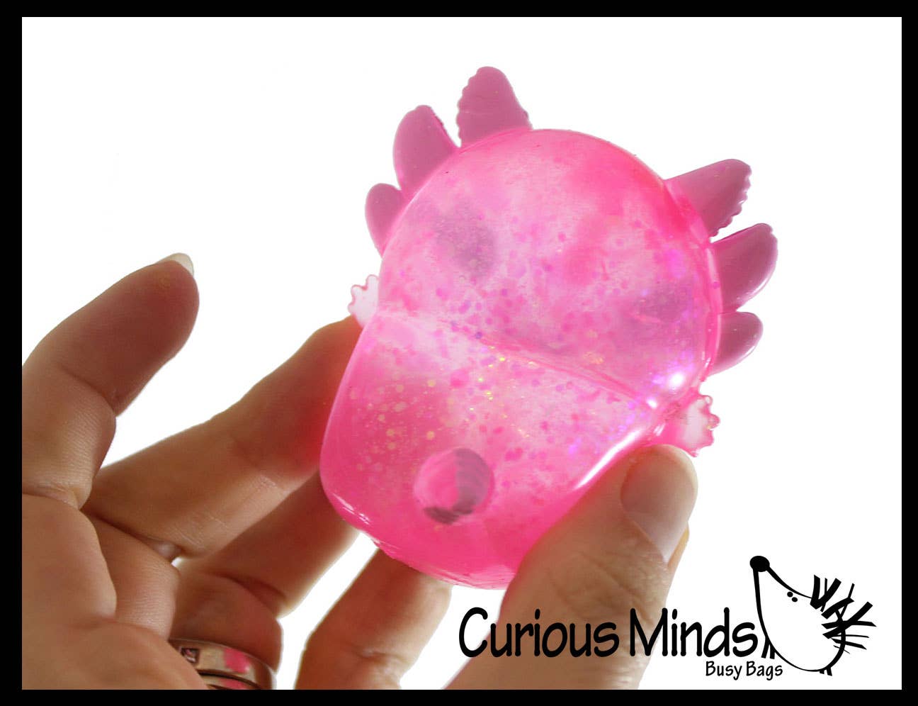 Axolotl Sugar Ball - Syrup Molasses Thick Glue/Gel Stress/Sensory Squeeze Fidget Toy