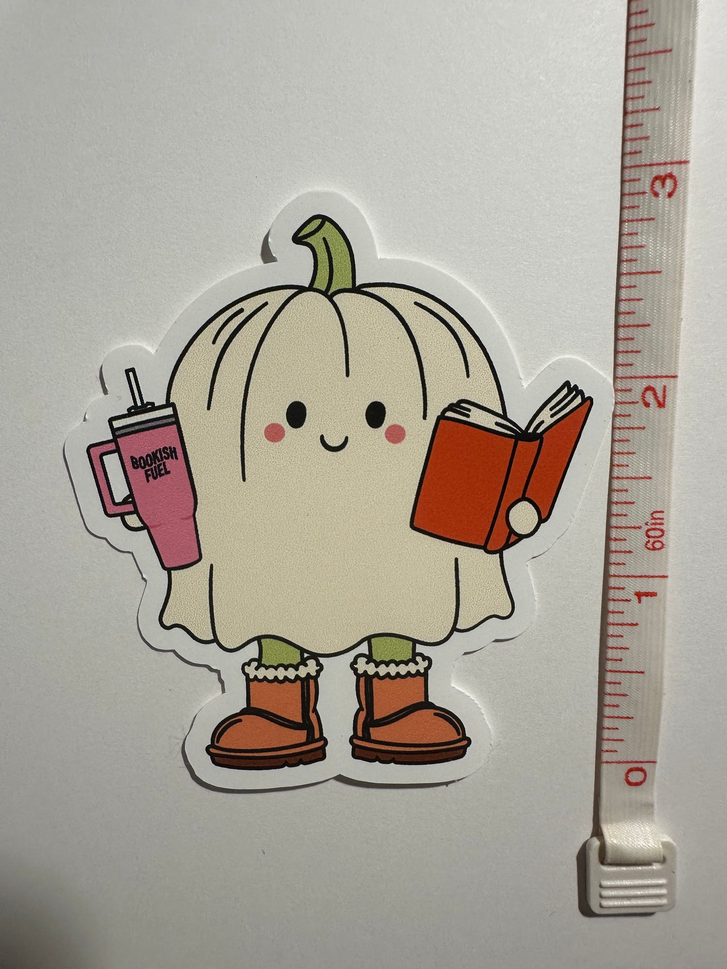 Spooky Ghost Bookish Vinyl Sticker Bundle