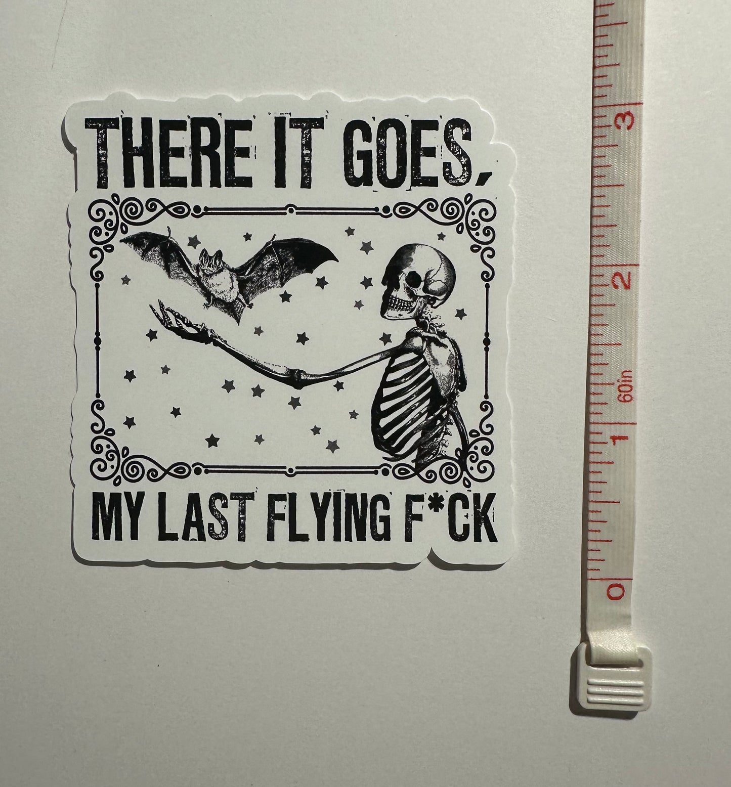 There It Goes Vinyl Sticker