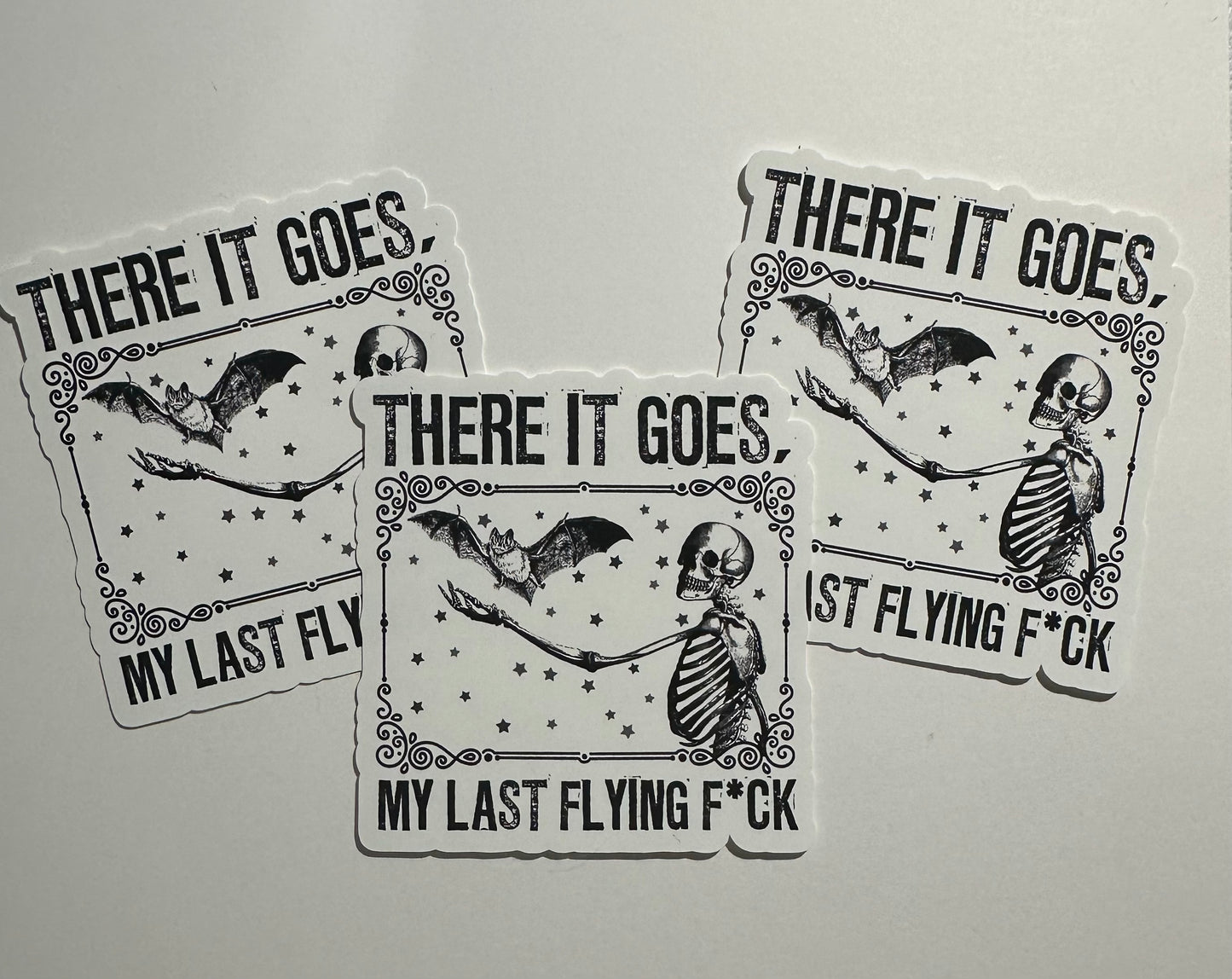 There It Goes Vinyl Sticker
