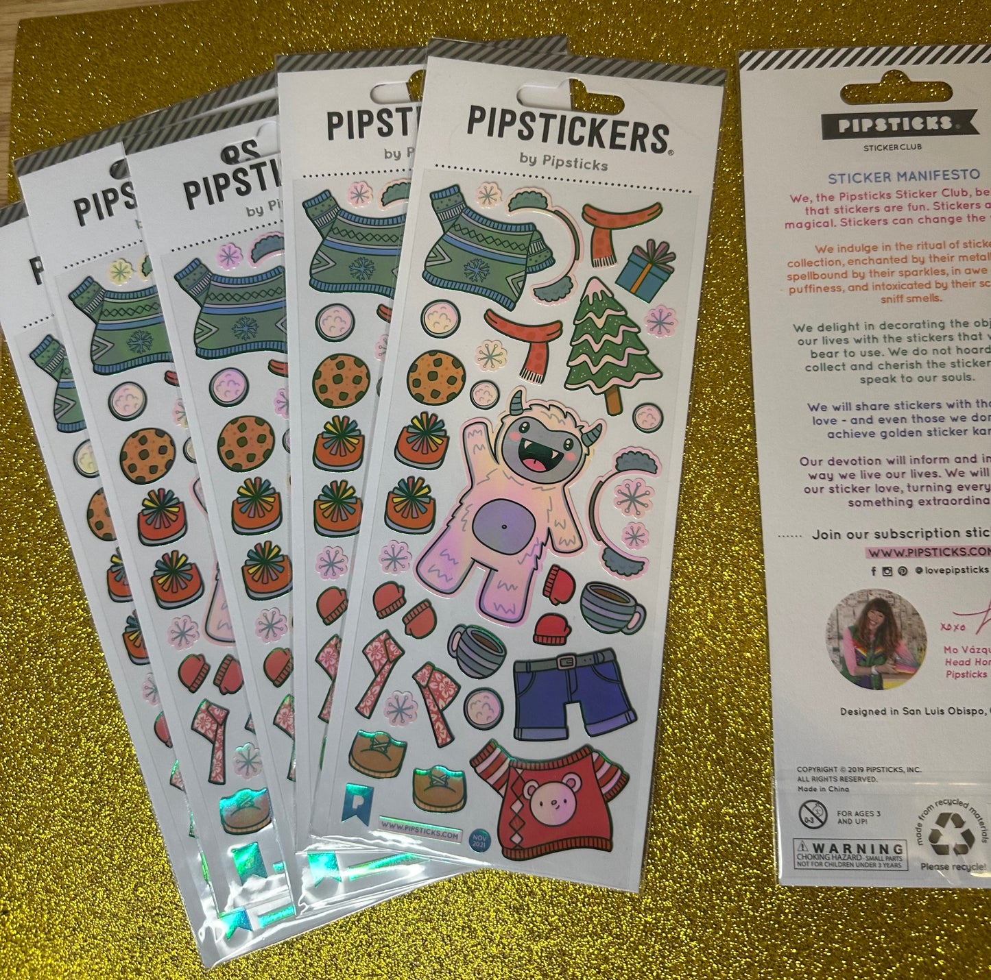 Yeti Get Ready- Dress Your Own Yeti Sticker Set!