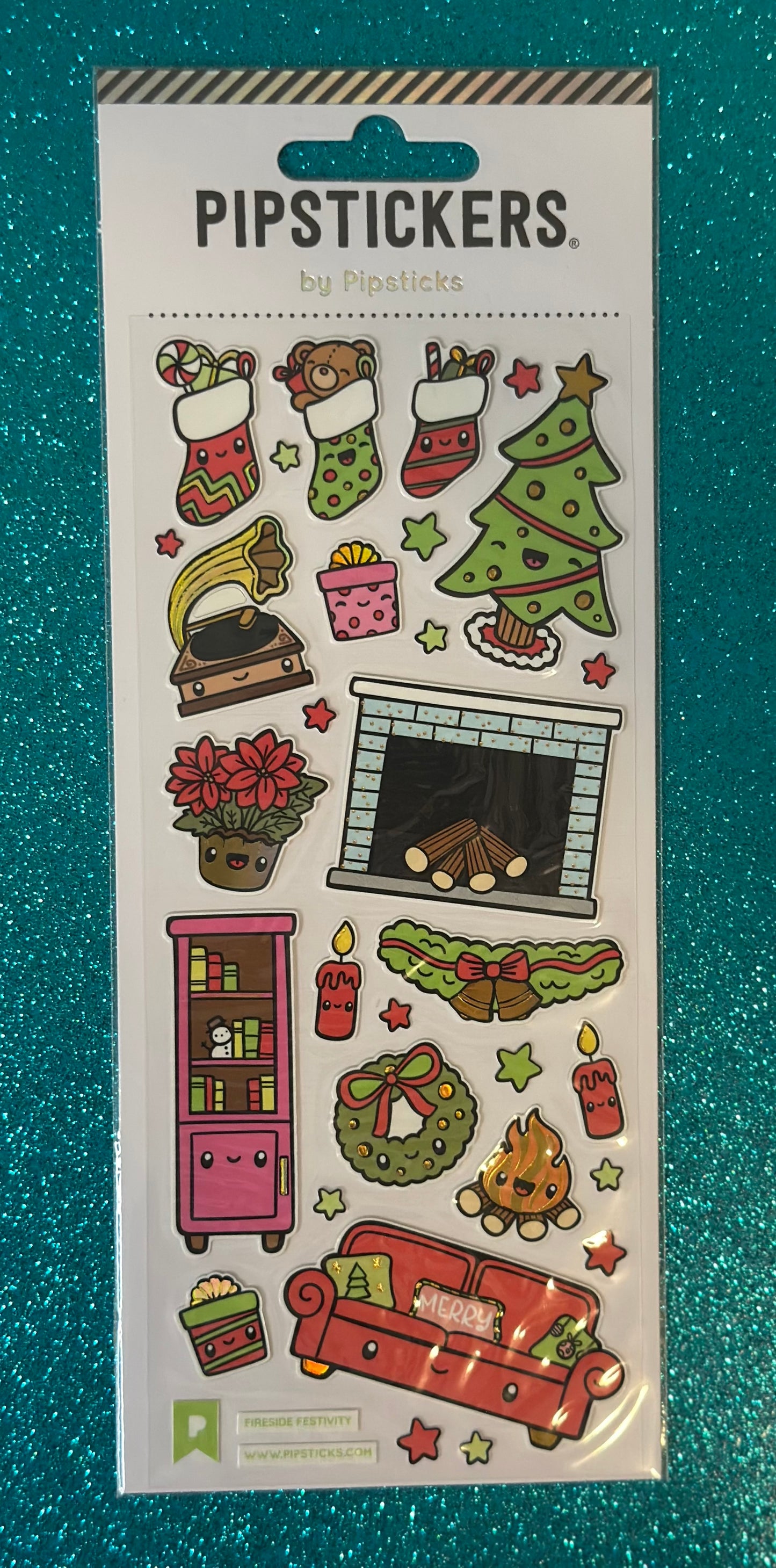 Fireside Festivity- Create your own Cozy Space Sticker Set