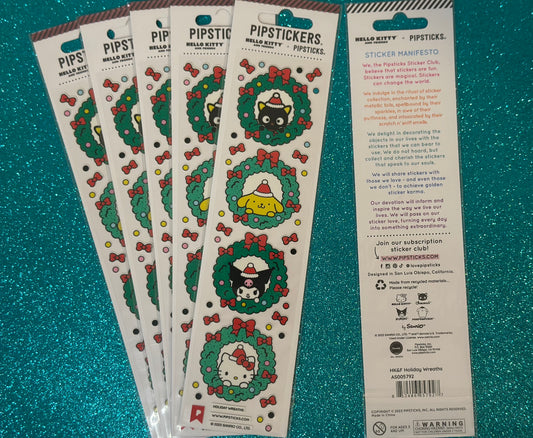 Hello Kitty And Friends Holiday Wreaths