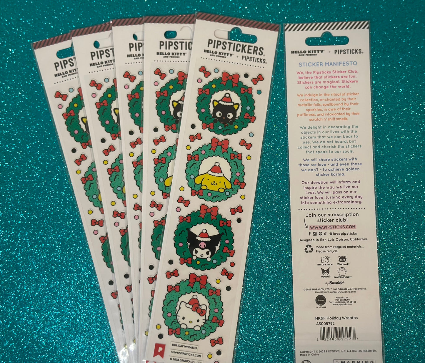 Hello Kitty And Friends Holiday Wreaths