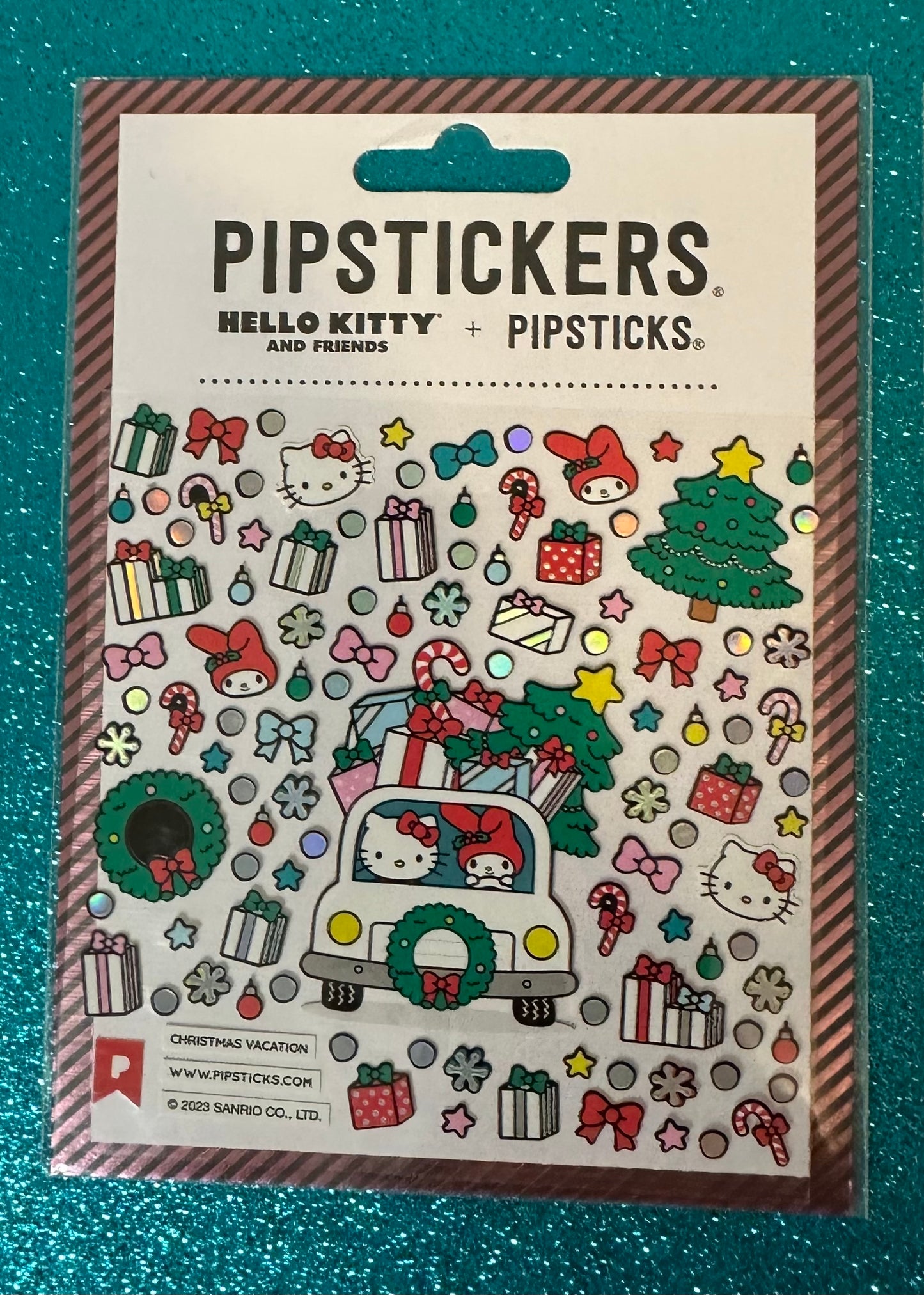 Hello Kitty And Friends Christmas Vacation- Mini Sticker Set