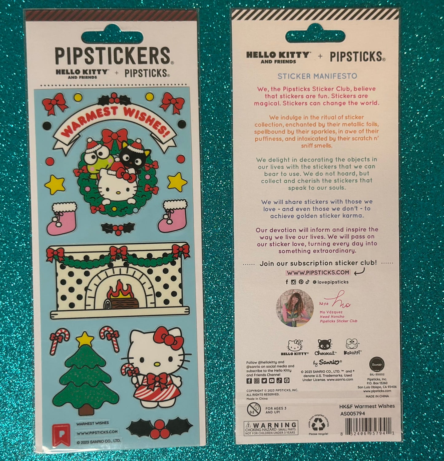Hello Kitty And Friends Warmest Wishes- Cozy Sticker Set for Hello Kitty Fans!