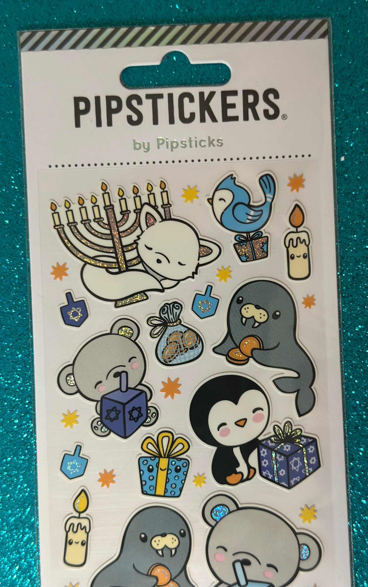 Festival Of Lights- Adorable Glitter Foil Sticker Sets
