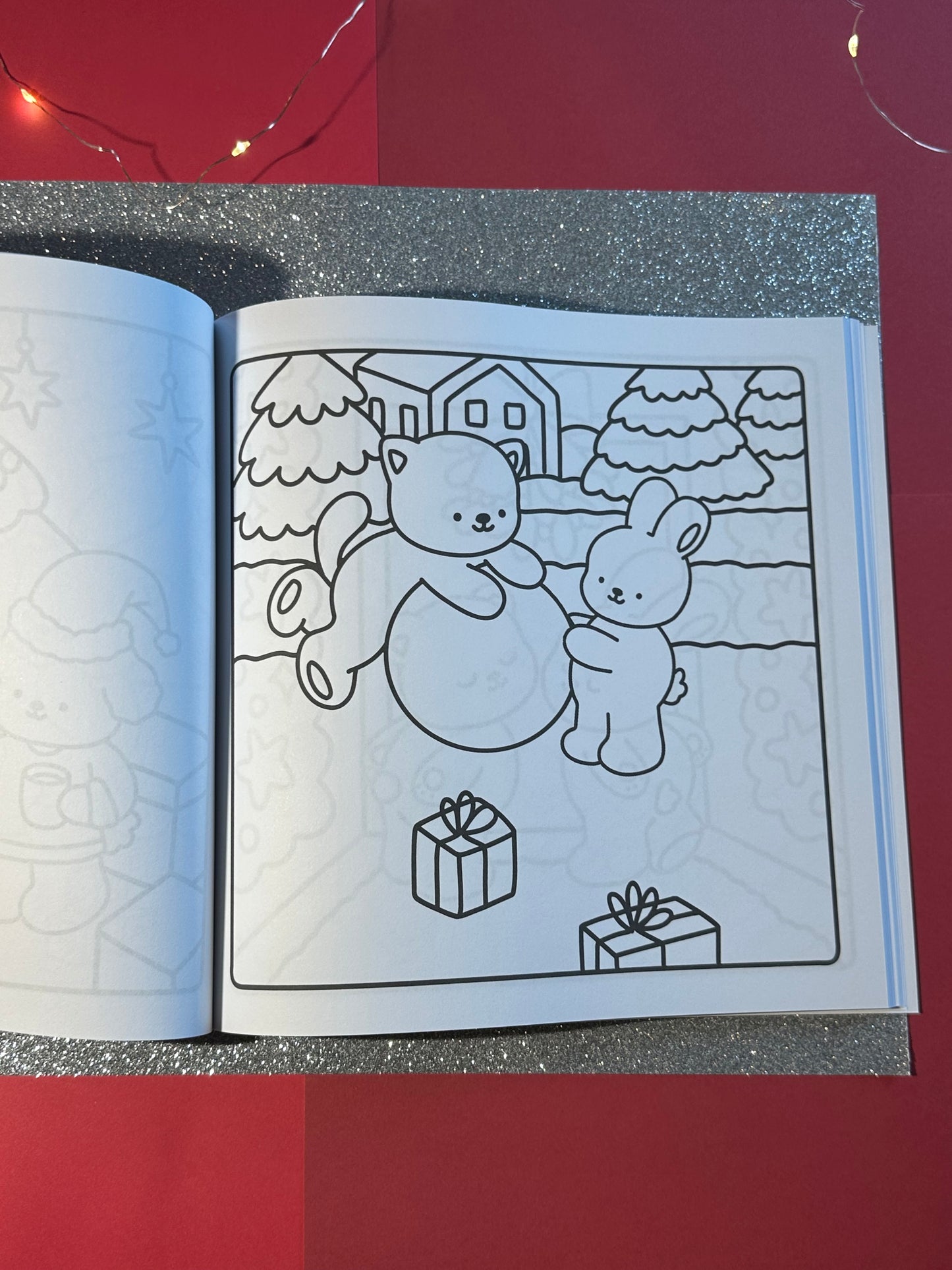 Christmas Coloring Book for Kids, Teens, & Adults- Festive Fuzzy Friends