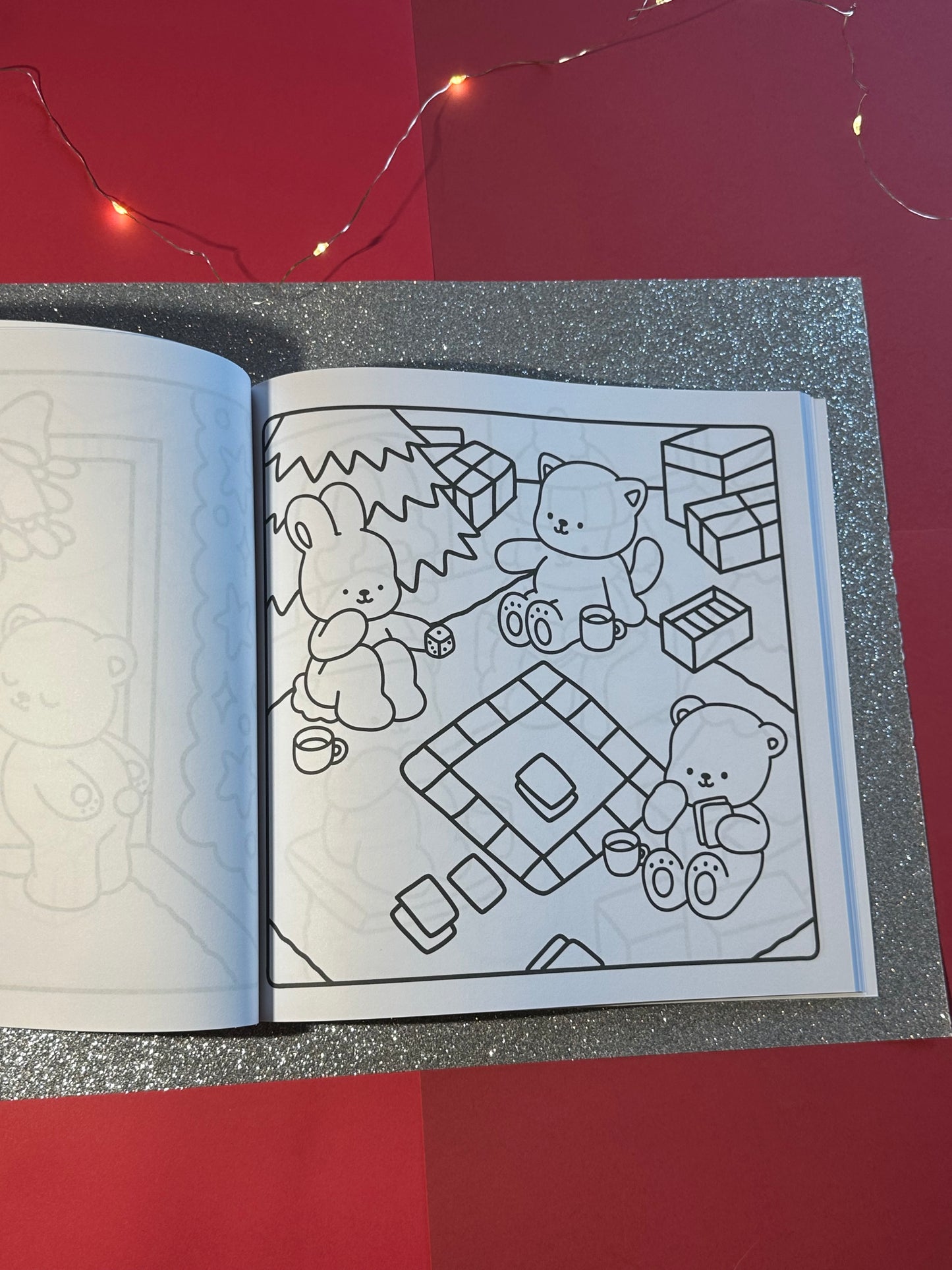 Christmas Coloring Book for Kids, Teens, & Adults- Festive Fuzzy Friends