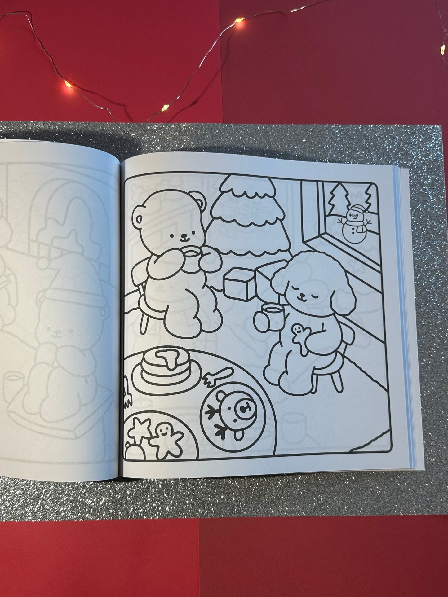 Christmas Coloring Book for Kids, Teens, & Adults- Festive Fuzzy Friends