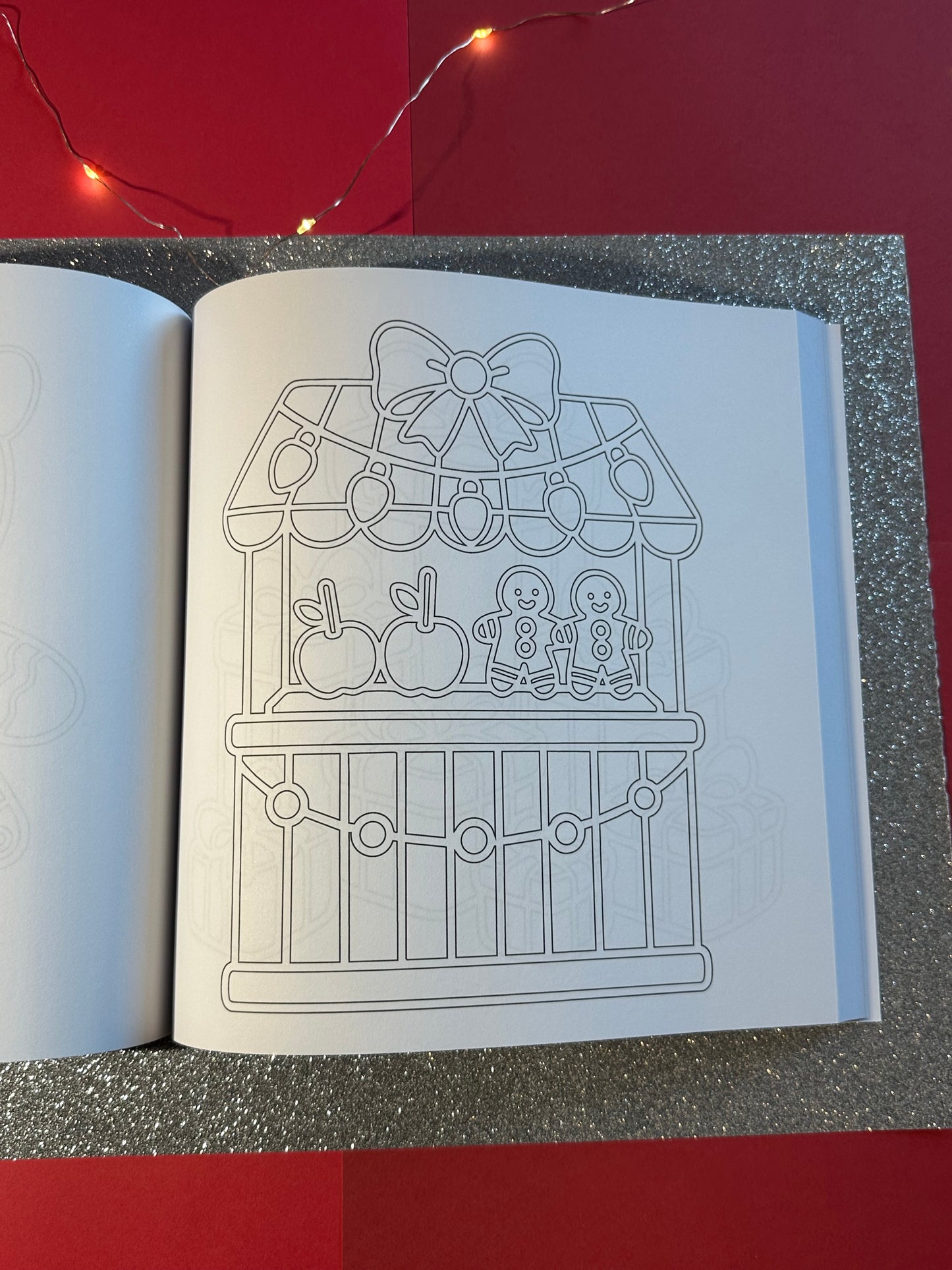 Merry Monochrome MEGA 2025 Christmas Coloring Book: 100 Easy & Relaxing Hand Drawn, Outlined Holiday Designs for Kids, Teens, or Adults