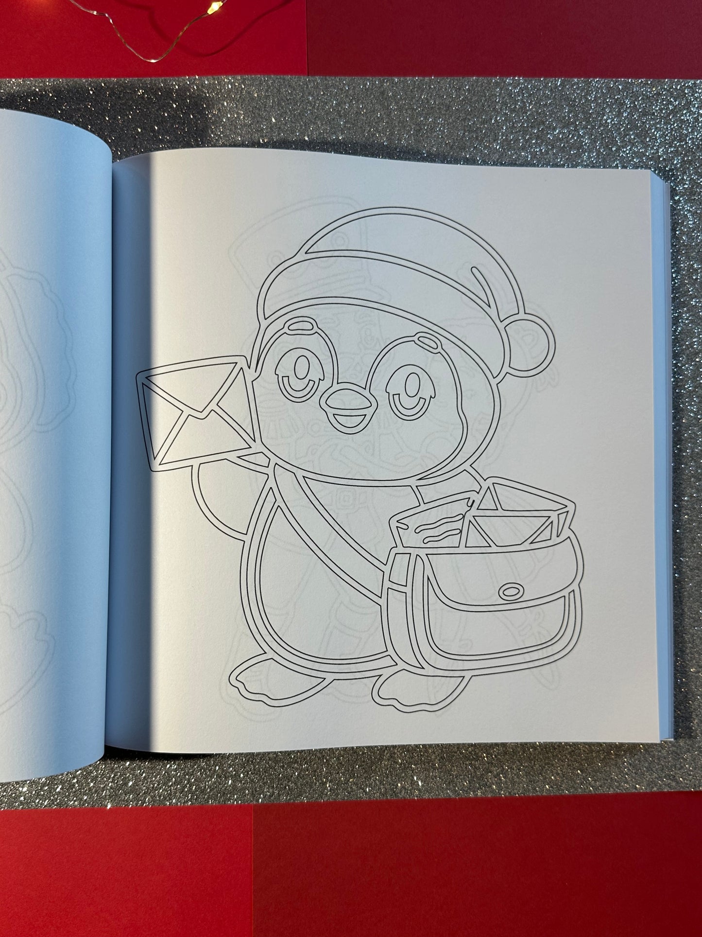 Merry Monochrome MEGA 2025 Christmas Coloring Book: 100 Easy & Relaxing Hand Drawn, Outlined Holiday Designs for Kids, Teens, or Adults