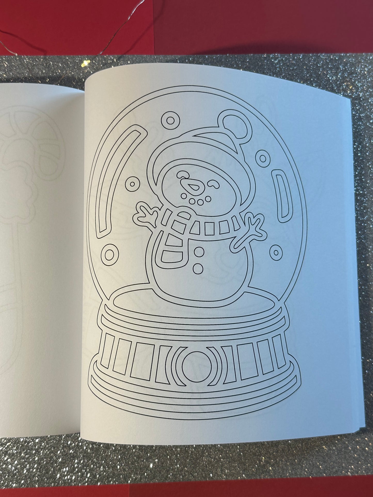 Monochrome Magic Christmas Edition: Bold and Easy One Pen Patterns | 50 Holiday Themed Hand-Drawn Images Ready to Color | Festive Designs for Relaxation and Stress Relief for Kids, Teens, and Adults