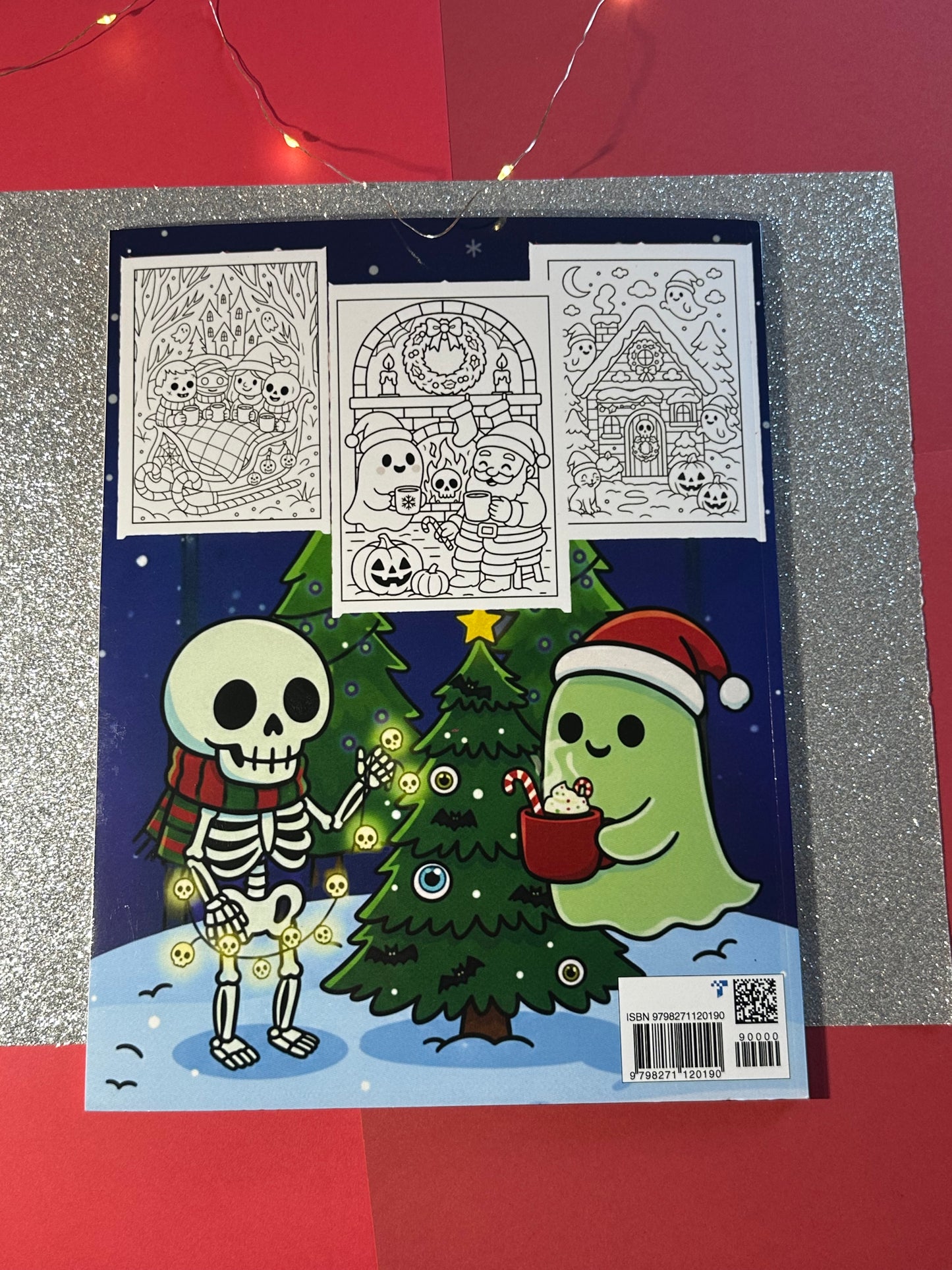 Merry & Fright: A Spooky Cute Christmas Coloring Book | 30 Haunted Holiday Themed Scenes | Festive & Merry, Not too Scary!