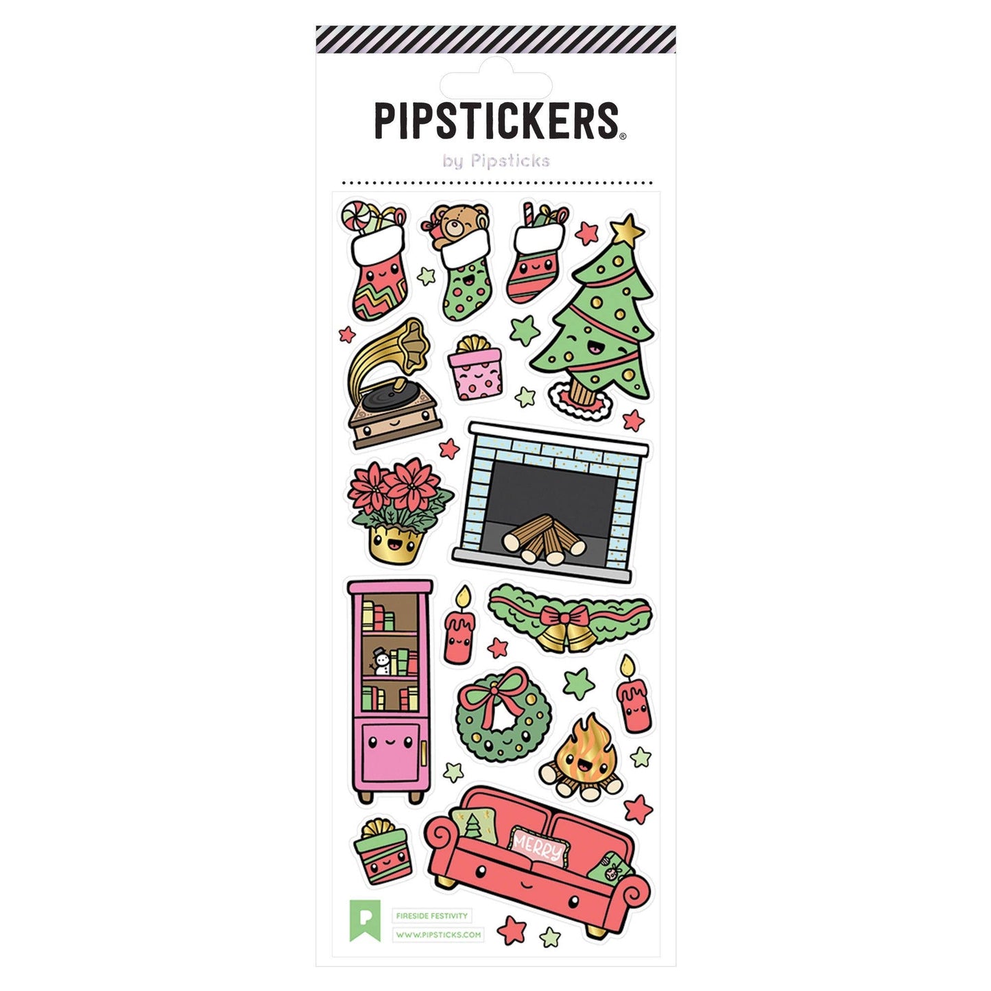Fireside Festivity- Create your own Cozy Space Sticker Set