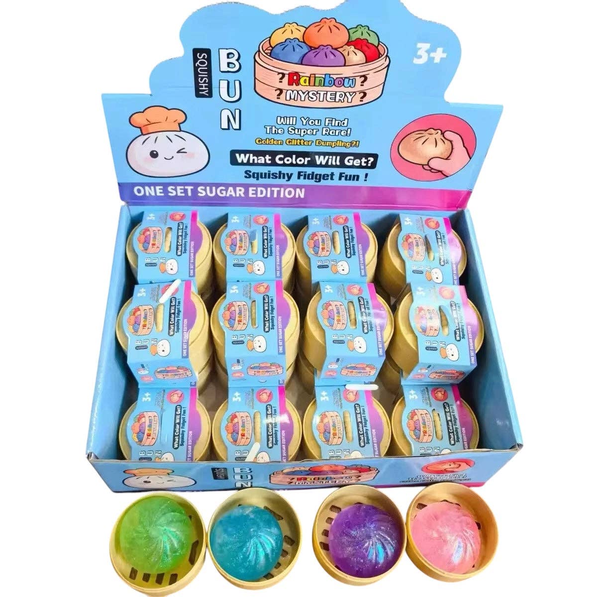 Glitter Dumpling Mystery Squishy