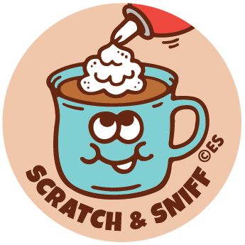 Hot Chocolate EverythingSmells Scratch & Sniff Stickers