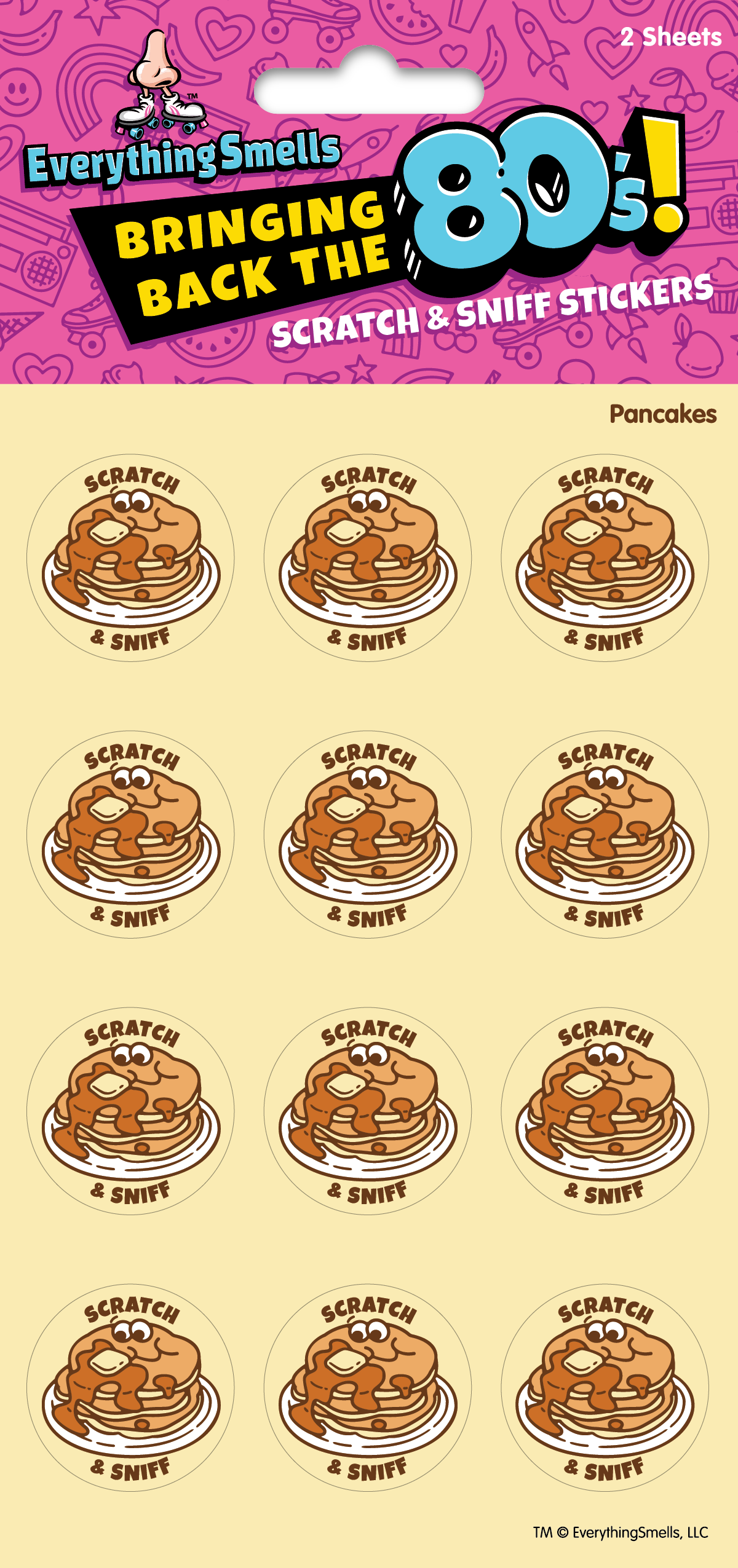 Pancakes EverythingSmells Scratch & Sniff Stickers