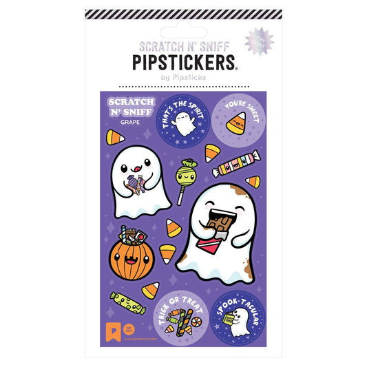PipStickers That's The Spirit -Scratch 'n Sniff Ghost Cuties