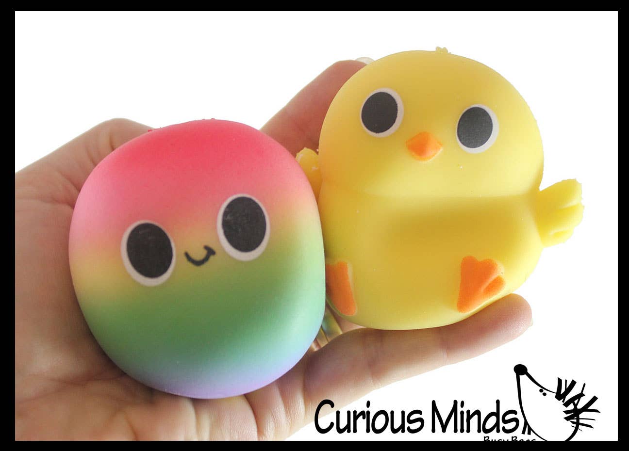 Easter Themed Creamy Doh Filled Squeeze Sensory Stress Balls- Perfect for Easter Baskets!